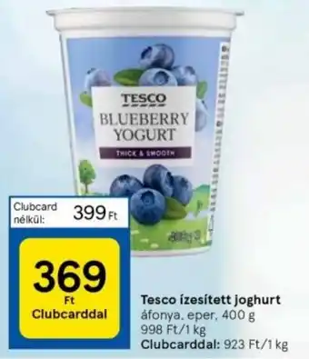 Tesco Tesco ízesített joghurt 400g ajánlat