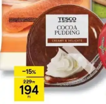 Tesco TESCO COCOA PUDDING ajánlat