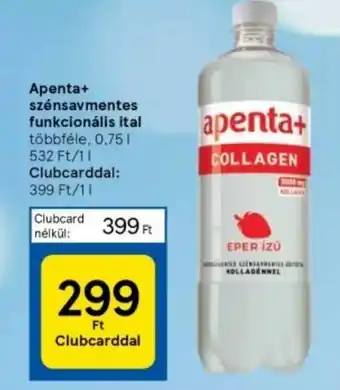 Tesco Apenta szénsavmentes funkcionális ital 0,75l ajánlat