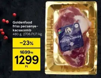 Goldenfood friss pecsenye kacsacomb 480 g