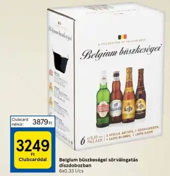 Belgium büszkeségei sörválogatás díszdobozban 1,98l