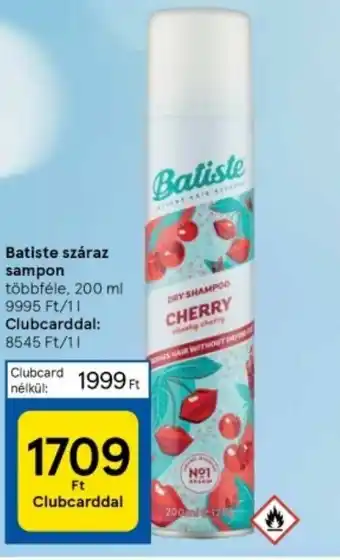 Tesco Batiste száraz sampon 200ml ajánlat
