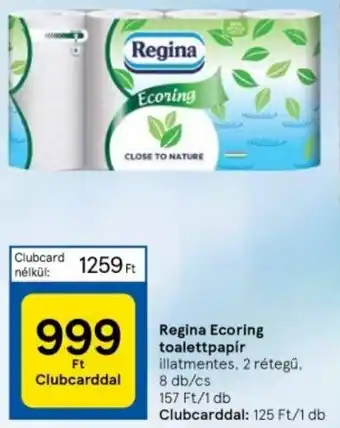 Tesco Regina Ecoring toalettpapír ajánlat
