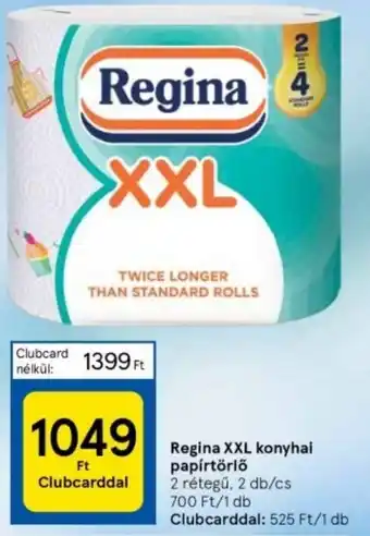 Tesco Regina XXL konyhai papírtörlő ajánlat