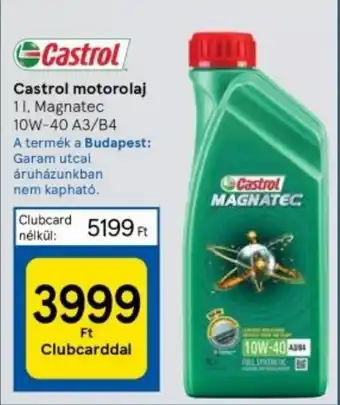 Tesco Castrol motorolaj 1l ajánlat
