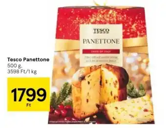 Tesco Tesco Panettone 500 g ajánlat