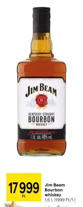 Jim Beam Bourbon whiskey 1,5l