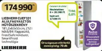 LIEBHERR ALULFAGYASZTÓS HŰTŐSZEKRÉNY 1 db