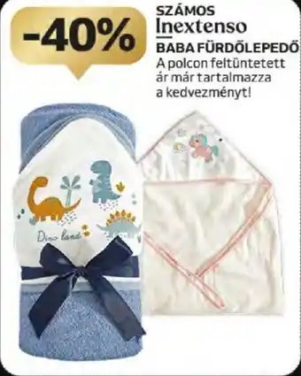 Auchan SZÁMOS Inextenso BABA FÜRDÖLEPEDŐ ajánlat