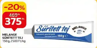 MELANGE SŰRÍTETT TEJ 150 g