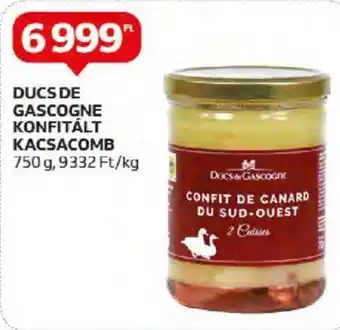 Auchan DUCS DE GASCOGNE KONFITÁLT KACSACOMB 750 g ajánlat