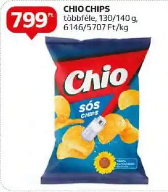 Auchan CHIO CHIPS 130 / 140 g ajánlat