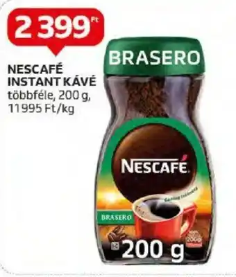 Auchan NESCAFÉ INSTANT KÁVÉ 200 g ajánlat