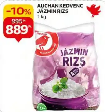 Auchan AUCHAN KEDVENC JÁZMIN RIZS 1 kg ajánlat