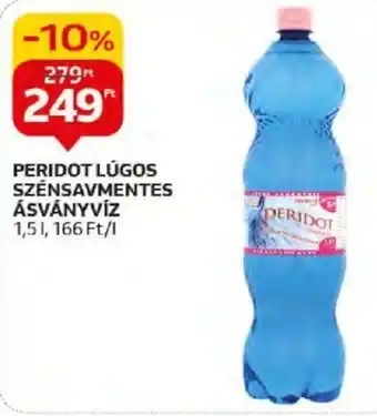 Auchan PERIDOT LÚGOS SZÉNSAVMENTES ÁSVÁNYVÍZ 1,5 l ajánlat