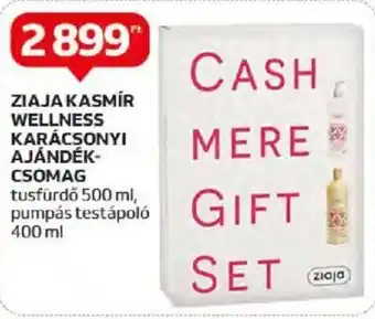 Auchan ZIAJA KASMÍR WELLNESS KARÁCSONYI AJÁNDÉK-CSOMAG 500 / 400 ml ajánlat