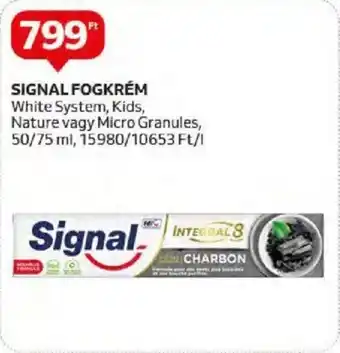 Auchan SIGNAL FOGKRÉM 75ml ajánlat
