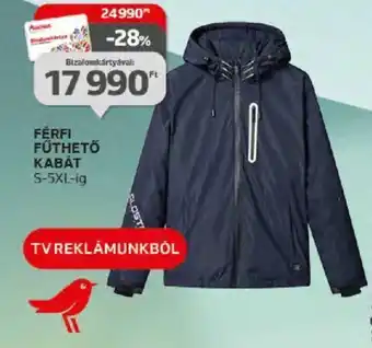 FÉRFI FŰTHETŐ KABÁT
