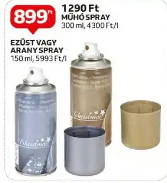 Auchan EZÜST VAGY ARANY SPRAY 150 ml ajánlat