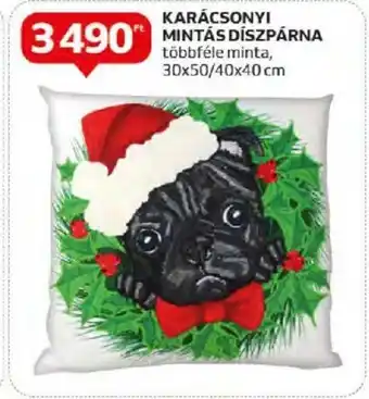 Auchan KARÁCSONYI MINTÁS DÍSZPÁRNA ajánlat