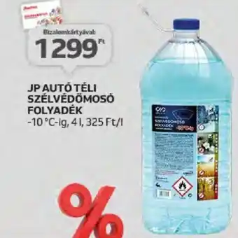 Auchan JP AUTÓ TÉLI SZÉLVÉDŐMOSÓ FOLYADÉK ajánlat