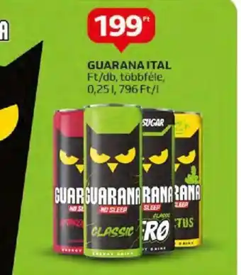 Auchan GUARANA ITAL 0,25l ajánlat
