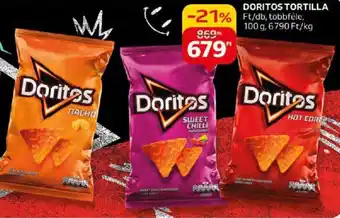 Auchan DORITOS TORTILLA 100g ajánlat