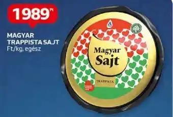 Auchan MAGYAR TRAPPISTA SAJT 1kg ajánlat