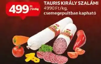 Auchan TAURIS KIRÁLY SZALÁMI 10dkg ajánlat