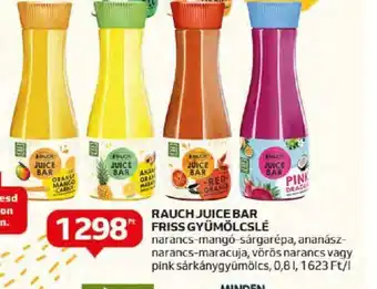 Auchan RAUCH JUICE BAR FRISS GYÜMÖLCSLE 0,8l ajánlat