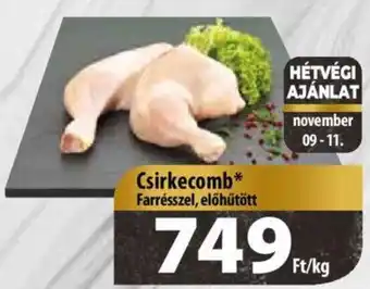 Coop Csirkecomb kg ajánlat