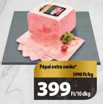 Coop Pápai extra sonka ajánlat