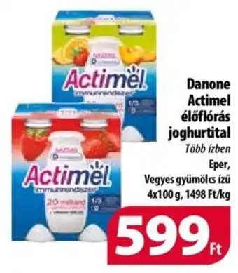 Coop Danone Actimel élőflórás joghurtital 4x100g ajánlat