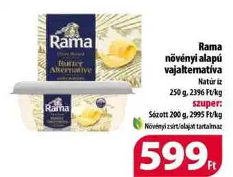 Coop Rama növényi alapú vajalternatíva 250g ajánlat