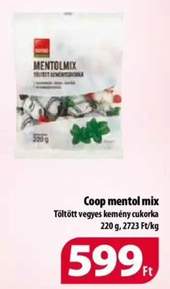 Coop Coop mentol mix 220 g ajánlat