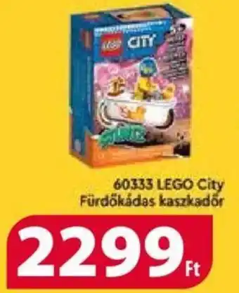 Coop LEGO City Fürdőkádas kaszkadőr ajánlat