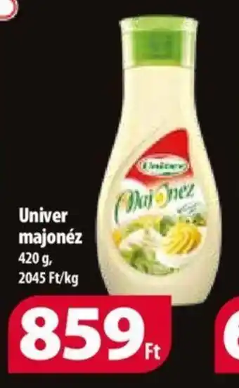 Coop Univer majonéz 420 g ajánlat