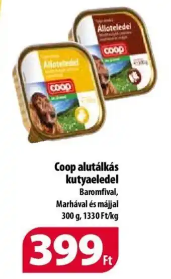 Coop Coop alutálkás kutyaeledel 300g ajánlat