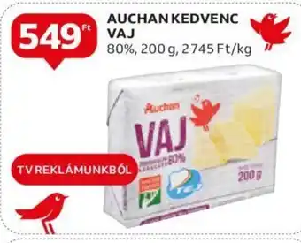 Auchan AUCHAN KEDVENC VAJ 200 g ajánlat