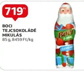 Auchan BOCI TEJCSOKOLÁDÉ MIKULÁS 85 g ajánlat