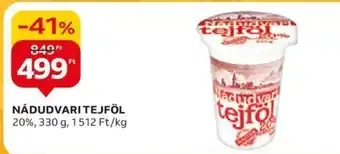 Auchan NÁDUDVARI TEJFÖL 330 g ajánlat