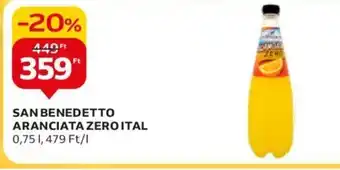 SAN BENEDETTO ARANCIATA ZERO ITAL 0,75 l