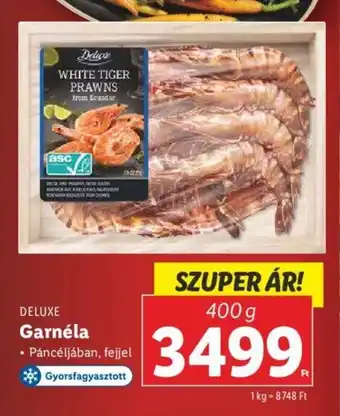 Lidl DELUXE Garnéla 400 g ajánlat