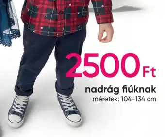 Pepco nadrág fiúknak 1 db ajánlat