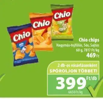Coop Chio chips 60 g ajánlat