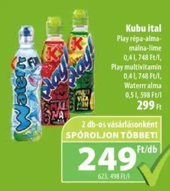 Coop Kubu ital 0,4 / 0,5 l ajánlat