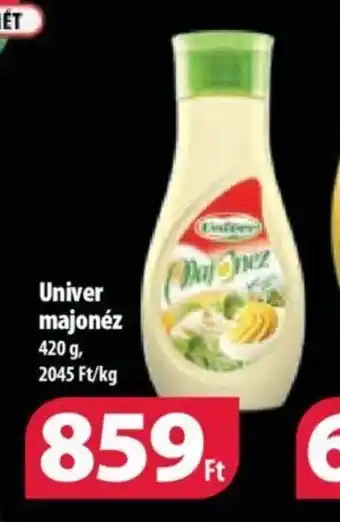 Coop Univer majonéz 420 g ajánlat