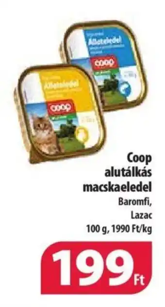 Coop Coop alutálkás macskaeledel 100 g ajánlat