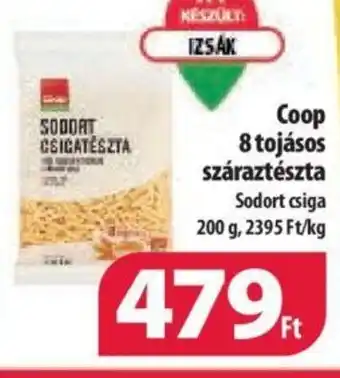 Coop Coop 8 tojásos száraztészta 200 g ajánlat