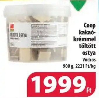 Coop Coop kakaó- krémmel töltött ostya 900 g ajánlat